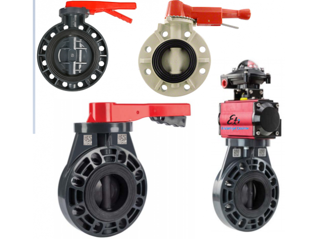 TERMOPLASTİK KELEBEK VANALAR ( ENDÜSTRİYEL TİP)