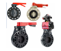 TERMOPLASTİK KELEBEK VANALAR ( ENDÜSTRİYEL TİP)