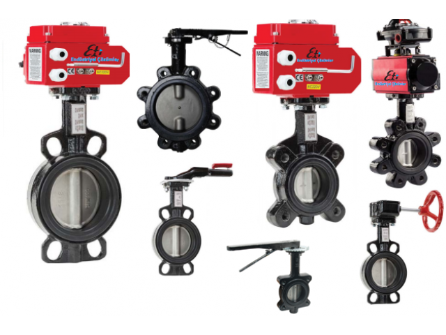 METAL WAFER TİP KELEBEK LUG TİP KELEBEK VANALAR